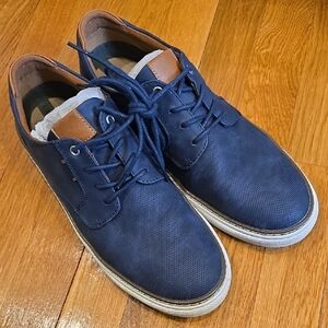 Crown Vintage Navy Oxfords
